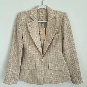 MESHKI Adelaide blazer and shorts set